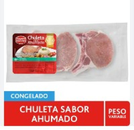chuleta ahumada